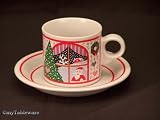 EPOCH TWAS THE NIGHT BEFORE CHRISTMAS CUPS & SAUCERS