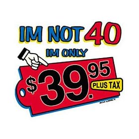 Not 40-$39.95 Plus Tax Womens Scoop Neck T-Shirt
