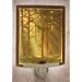 Secret Path Porcelain Garden Lithophane Night Light