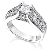 Diamond Engagement Ring 1 1/2ctw