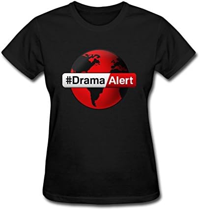 Hkerly Women's DramaAlert Logo T-Shirts