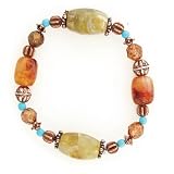 Naturally Yours Stretch Copper Hues Bracelet