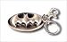 Batman 2D Logo Pewter Keyring