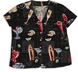 Cocktails- Ladies Hawaiian Aloha Blouse