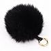 Dikoaina High Quality Large Faux Fur Pom Pom Keychain Bag Charm Fluffy Fox Fur Ball