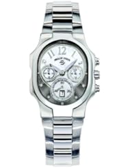 Philip Stein Womens 22-FGR-SS Classic Chronograph Dial Watch