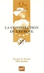 La construction de l'Europe