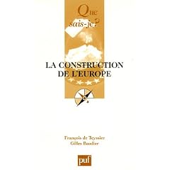 La construction de l'Europe