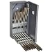 Alvord Polk 127-S-05 High-Speed Steel Chucking Reamer Set, Straight Flute, Uncoated Finish, 29-Piece, 1/16 - 1/2 Inch Sizes in 1/64 Inch Increments