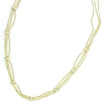 Gold Choker (8.6 GR) 14k Gold Choker 1/3 of G.V.V.S Diamonds 18" Long
