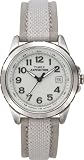 Image of Timex T42471 Gents Midsize Expedition Traditional Watch with Brown Leather and Nylon Strap