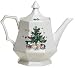 Nikko Ceramics Christmastime Teapot & Lid