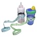 SippiGrip Toddler Cup/Bottle/Toy Straps 2-pk. - Blue/ Green