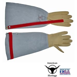 The Protector Rose Gauntlet Gloves