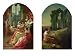 Kenilworth Castle, Past and Present, 1854 Giclee Poster Print by John Eaton Walker, 24x18