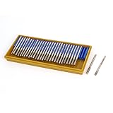 uxcell ダイヤモンドマウントポイント　シリンダーヘッド　45mm長　3mm x 13mm 　30個