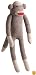 Multipet Sock Pal Monkey Plush Dog Toy with Squeakers 10