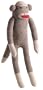 Multipet Plush Dog Toy, Sock Monkey