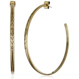 Lucky Brand Expedition Ears Gold-Tone Etched H