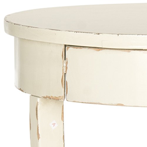 Safavieh American Home Collection Kendra Vintage Cream End Table