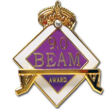 Buy 9.0 Beam Award Pin.