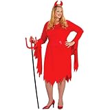 Women's Plus Size Devil Costume