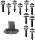 Tools & Hardware : Intermatic LX10610T25 Malibu 10-Pack Low Voltage Plastic Lights with 44-Watt Power Pack and 50 Foot Cable , Black