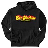 Sweatshirt Black  Sex Machine Made In Guyana  Country