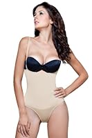 bikini slip, Vedette Shapewear, Vedette Shapewear 210 NADINE Strapless Bodysuit in Bikini 210