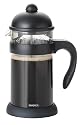 BonJour Hugo 8-Cup Unbreakable French Press, Black