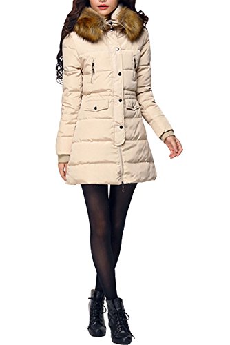 (Goldjapan)ゴールドジャパン 大きいサイズ レディース ファー ダウンコート 中綿コート コート Aラインコート ジャンパー ダウンジャケット ジャケット ロング ロング丈 可愛い ゆったり Aライン 体型カバー フォーマル パーティー ドレス デート 結婚式 二次会 入学式 入園式 カジュアル エレガント きれいめ ワンピ エレガン 暖かい あたたかい 秋 冬 XL(2L) 2XL(3L) 3XL(4L) 4XL(5L) i1100