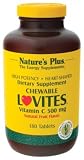 Nature's Plus - Chewable Lovites Vitamin C, 500 mg, 180 chewable tablets