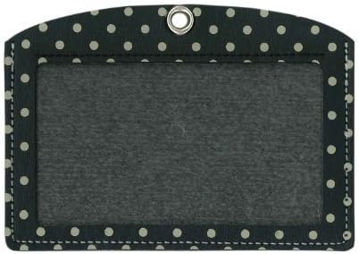 11 INAZUMA black dot pattern card holder CC-3S # (japan import) by INAZUMA