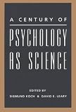 A Century of Psychology as Science