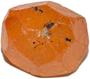 Spessartine Garnet rough &amp; transparent gemstone 8.76 carat