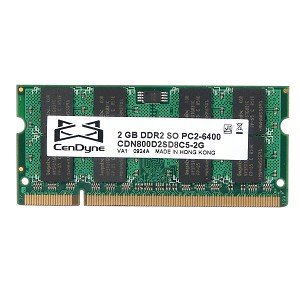 CenDyne 2GB DDR2 RAM PC2-6400 200-Pin Laptop SODIMM by 