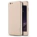 iPhone6 Plus Case ,FLOVEME [All-Round Series] 360 Degree 2 in 1 Full Cover Protection Case with Tempered Glass Screen Protector for Apple iPhone6 Plus 5.5 inch - Gold