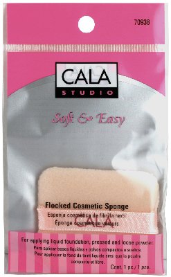 Cala Studio Soft & Easy Flocked Cosmetic Sponge Model No. 70938 - 1 Sponge