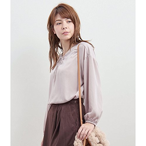 ロペピクニック（ROPE’ PICNIC） フロントレースアップブラウス