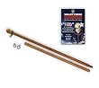 Valley Forge 2-Piece 6-Foot Oak-Colored Aluminum Spinning Flag Pole