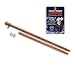 Valley Forge 2-Piece 6-Foot Oak-Colored Aluminum Spinning Flag Pole