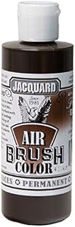 Jacquard Airbrush Color 4Oz Transparent Brown