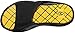 Greg Michaels Mens Flip Flops Slide Slippers - Sport Comfortable for Home Beach Walking Light Weight (11, Black/Yellow)