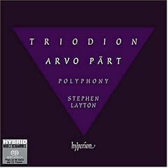 Arvo Prt: Triodion [Hybrid SACD]