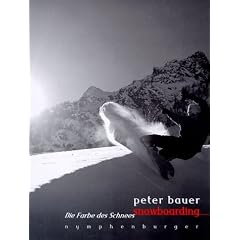 Snowboarding. Die Farbe des Schnees