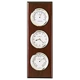 Howard Miller 625-249 Shore Station Weather and Maritime Wall Clock by