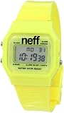 Neff Mens F11704-Yellow Old School Flava Yellow Watch