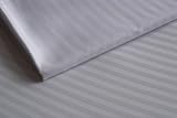 Hotel 250TC Deep Pocket Sheets by the dozen - white w/ Pinstripe Fitted Sheets