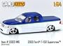 Dub City 1:64 Scale 2003 Blue /White Ford F-150 Supercrew Die Cast Truck Jada