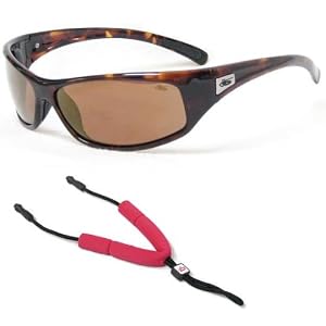 Buy Bolle Marine Sunglasses Rattler Dark Tortoise Frame with Polarized Inland Gold Lenses and... by Bolle